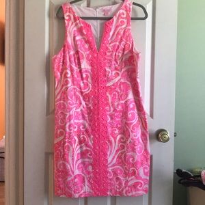 Lilly Pulitzer Ryder Shift in Pink Pout 14
